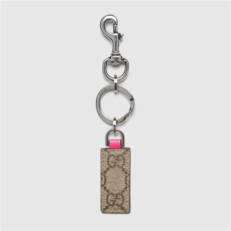 lanyards gucci snake|Gucci Ophidia keychain with hook closure.